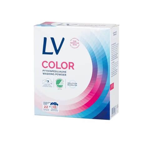 LV color 750 g pyykinpesujauhe .